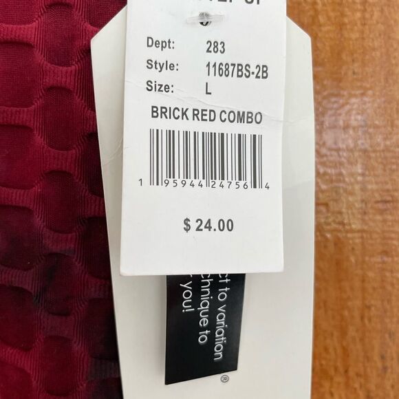 NEW with tags Eye Candy Waffle pattern polyester spandex blend tie dye leggings - Picture 4 of 5